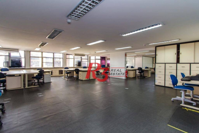 Imagem Sala Comercial para Alugar, 221 m² em Centro - Santos Imagem Sala Comercial para Alugar, 221 m² em Centro - Santos