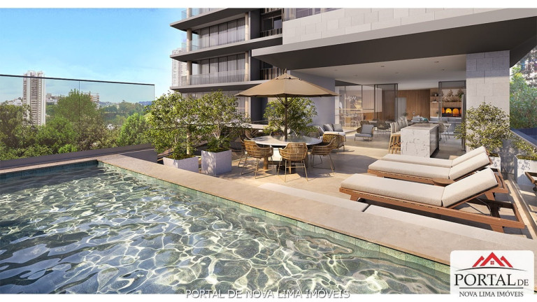 Imagem Apartamento com 4 Quartos à Venda, 199 m² em Vila Da Serra - Nova Lima