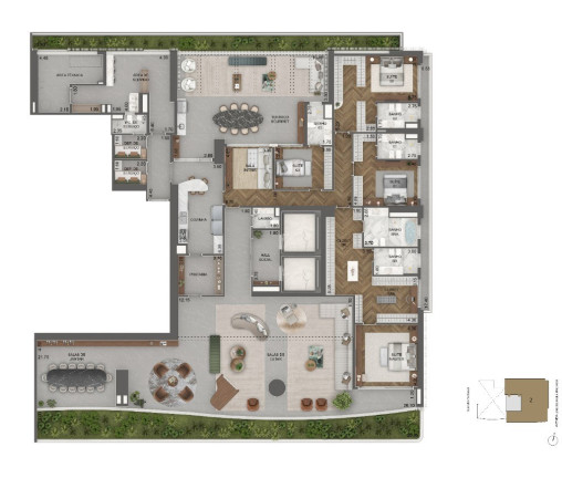 Imagem Imóvel com 4 Quartos à Venda, 464 m² em Jardim Guedala - São Paulo