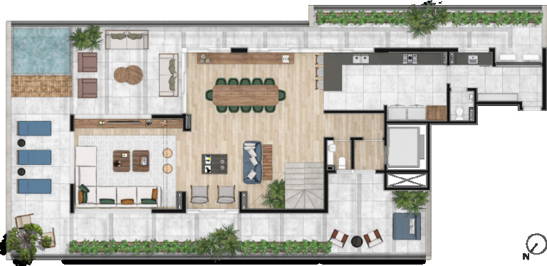 Imagem Apartamento com 2 Quartos à Venda, 137 m² em Pinheiros - São Paulo