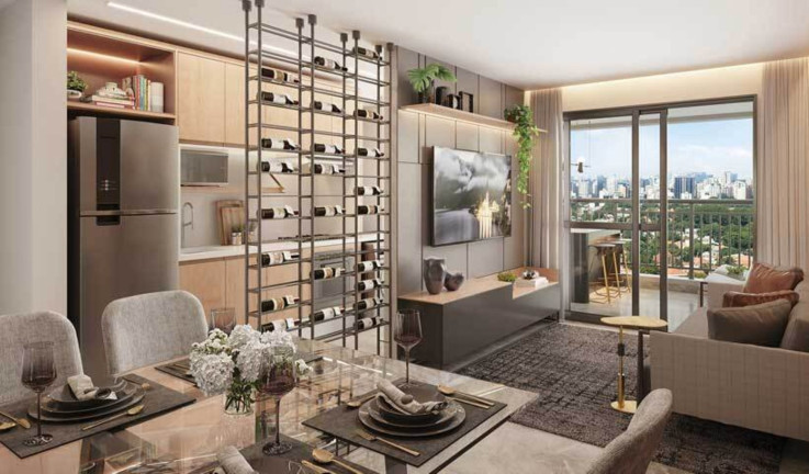 Imagem Apartamento com 3 Quartos à Venda, 128 m² em City América - São Paulo
