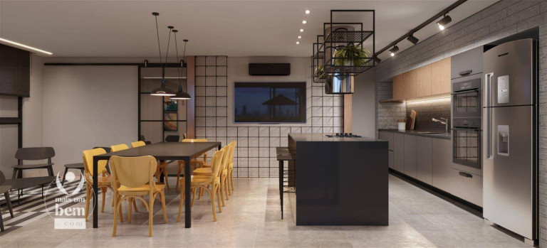 Imagem Studio com 1 Quarto à Venda, 33 m² em Mercês - Curitiba Imagem Studio com 1 Quarto à Venda, 33 m² em Mercês - Curitiba