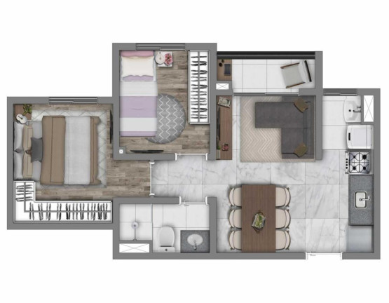 Imagem Imóvel com 3 Quartos à Venda, 55 m² em Belenzinho - São Paulo Imagem Imóvel com 3 Quartos à Venda, 55 m² em Belenzinho - São Paulo