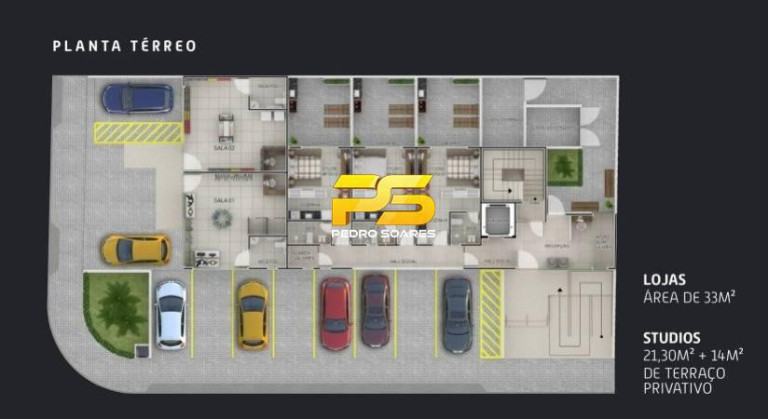Imagem Apartamento com 1 Quarto à Venda, 24 m² em Jardim São Paulo - João Pessoa Imagem Apartamento com 1 Quarto à Venda, 24 m² em Jardim São Paulo - João Pessoa