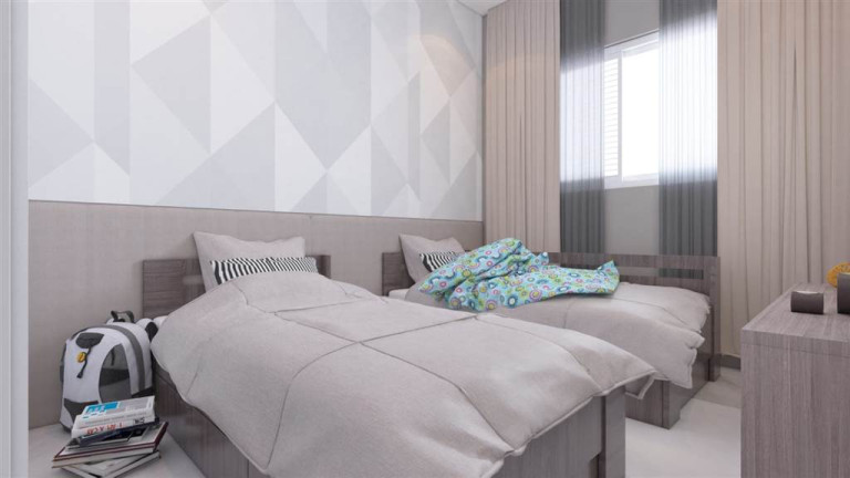 Imagem Apartamento com 2 Quartos à Venda, 44 m² em Parque São Vicente - São Vicente Imagem Apartamento com 2 Quartos à Venda, 44 m² em Parque São Vicente - São Vicente