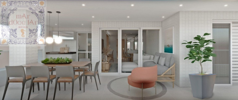 Apartamento com 2 Quartos à Venda, 96 m² em Embaré - Santos