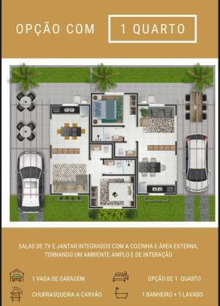 Imagem Casa com 2 Quartos à Venda, 39 m² em Barra Velha Imagem Casa com 2 Quartos à Venda, 39 m² em Barra Velha