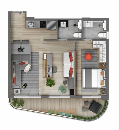 Imagem Studio com 1 Quarto à Venda, 19 m² em Centro - São Paulo Imagem Studio com 1 Quarto à Venda, 19 m² em Centro - São Paulo