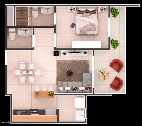 Imagem Apartamento com 2 Quartos à Venda, 60 m² em Centro - Itanhaém Imagem Apartamento com 2 Quartos à Venda, 60 m² em Centro - Itanhaém
