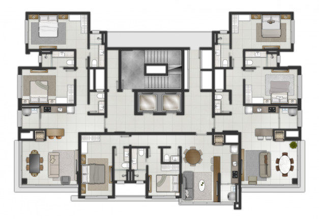 Imagem Apartamento com 2 Quartos à Venda, 78 m² em Centro - Torres Imagem Apartamento com 2 Quartos à Venda, 78 m² em Centro - Torres