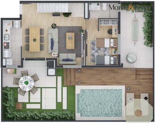 Imagem Apartamento com 3 Quartos à Venda, 65 m² em Portão - Curitiba Imagem Apartamento com 3 Quartos à Venda, 65 m² em Portão - Curitiba
