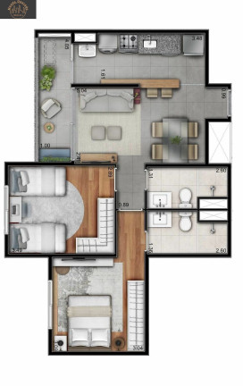Imagem Apartamento com 2 Quartos à Venda, 61 m² em Planalto - São Bernardo Do Campo Imagem Apartamento com 2 Quartos à Venda, 61 m² em Planalto - São Bernardo Do Campo