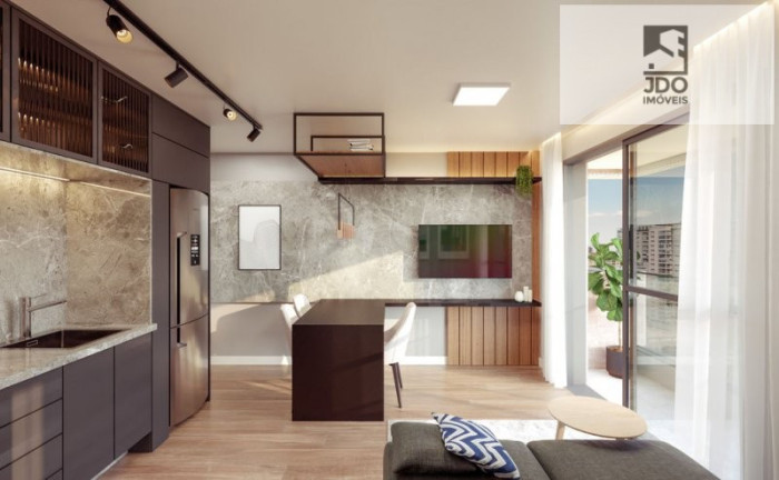 Imagem Apartamento com 1 Quarto à Venda, 37 m² em Batel - Curitiba Imagem Apartamento com 1 Quarto à Venda, 37 m² em Batel - Curitiba