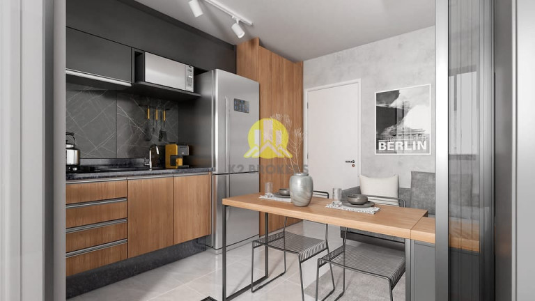 Imagem Studio com 1 Quarto à Venda, 23 m² em água Verde - Curitiba Imagem Studio com 1 Quarto à Venda, 23 m² em água Verde - Curitiba