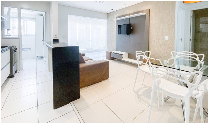 Imagem Apartamento com 1 Quarto para Alugar, 45 m² em Campo Belo - São Paulo Imagem Apartamento com 1 Quarto para Alugar, 45 m² em Campo Belo - São Paulo