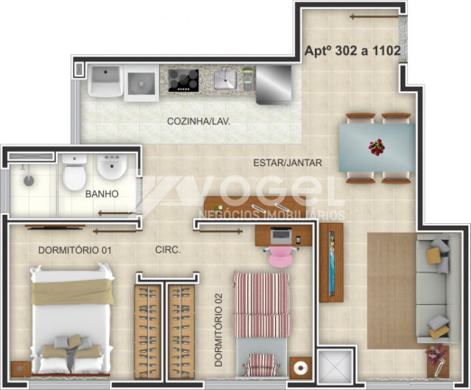 Imagem Apartamento com 2 Quartos à Venda, 85 m² em Centro - Novo Hamburgo Imagem Apartamento com 2 Quartos à Venda, 85 m² em Centro - Novo Hamburgo