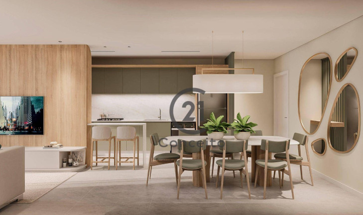 Apartamento com 3 Quartos à Venda, 112 m² em Estreito - Florianópolis