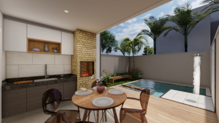 Imagem Casa com 4 Quartos à Venda, 143 m² em Edson Queiroz - Fortaleza