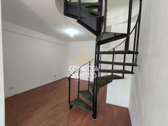 Imagem Apartamento com 1 Quarto para Alugar, 60 m² em Centro - São Vicente Imagem Apartamento com 1 Quarto para Alugar, 60 m² em Centro - São Vicente
