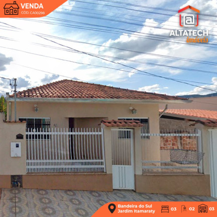 Imagem Casa com 3 Quartos à Venda, 76 m² em Centro - Bandeira Do Sul Imagem Casa com 3 Quartos à Venda, 76 m² em Centro - Bandeira Do Sul