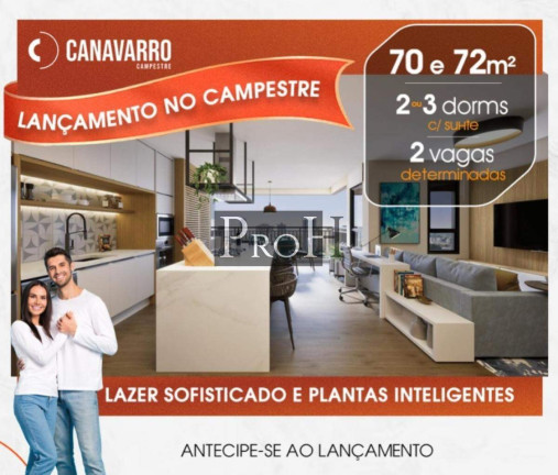 Imagem Apartamento com 3 Quartos à Venda, 72 m² em Campestre - Santo André