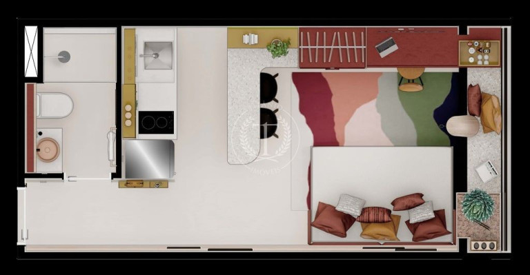 Imagem Apartamento com 1 Quarto à Venda, 24 m² em Campo Belo - São Paulo Imagem Apartamento com 1 Quarto à Venda, 24 m² em Campo Belo - São Paulo