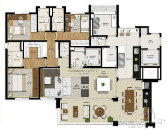Imagem Apartamento com 4 Quartos à Venda, 173 m² em Vila Mariana - São Paulo Imagem Apartamento com 4 Quartos à Venda, 173 m² em Vila Mariana - São Paulo