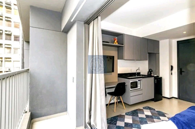 Imóvel com 1 Quarto à Venda, 23 m² em Cerqueira César - São Paulo