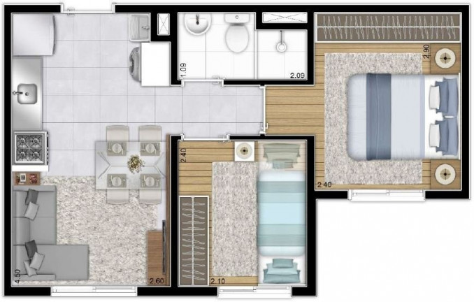 Imagem Imóvel com 2 Quartos à Venda, 32 m² em Cambuci - São Paulo Imagem Imóvel com 2 Quartos à Venda, 32 m² em Cambuci - São Paulo