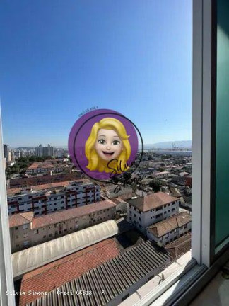 Imagem Apartamento com 2 Quartos à Venda, 73 m² em Aparecida - Santos