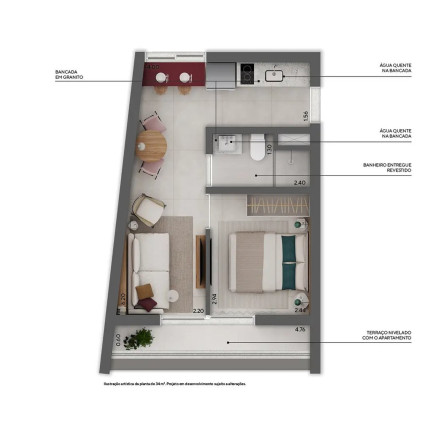 Imagem Imóvel com 1 Quarto à Venda, 28 m² em Higienópolis - São Paulo Imagem Imóvel com 1 Quarto à Venda, 28 m² em Higienópolis - São Paulo
