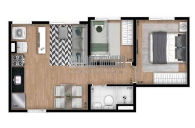 Imagem Apartamento com 2 Quartos à Venda, 42 m² em Vilá Rosália - Guarulhos Imagem Apartamento com 2 Quartos à Venda, 42 m² em Vilá Rosália - Guarulhos