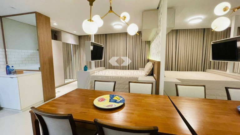 Imagem Apartamento com 1 Quarto para Temporada, 51 m² em Centro - Florianópolis Imagem Apartamento com 1 Quarto para Temporada, 51 m² em Centro - Florianópolis