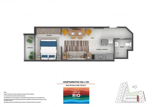 Imagem Imóvel com 1 Quarto à Venda, 47 m² em Centro - Rio De Janeiro