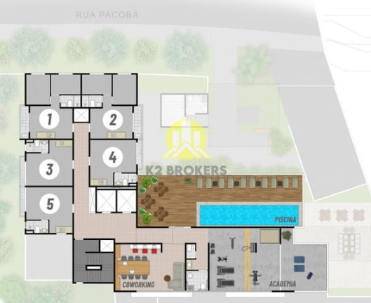 Imagem Studio com 1 Quarto à Venda, 26 m² em Cidade Jardim - São Paulo Imagem Studio com 1 Quarto à Venda, 26 m² em Cidade Jardim - São Paulo