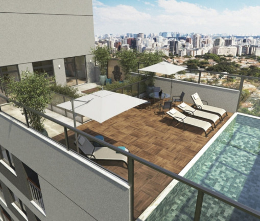Imagem Studio com 1 Quarto à Venda, 27 m² em Perdizes - São Paulo Imagem Studio com 1 Quarto à Venda, 27 m² em Perdizes - São Paulo