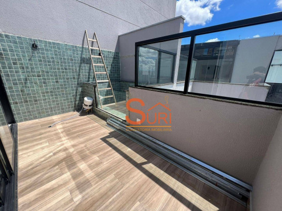 Imagem Cobertura com 1 Quarto à Venda, 90 m² em Campestre - Santo André