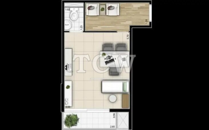 Imagem Sala Comercial à Venda, 25 m² em Liberdade - São Paulo