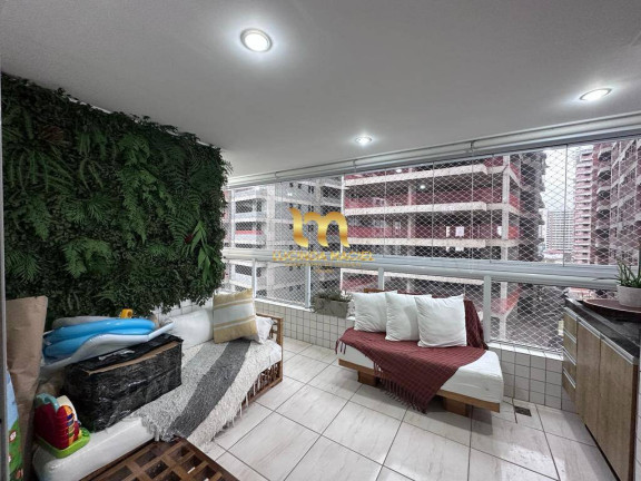 Imagem Apartamento com 3 Quartos à Venda, 128 m² em Guilhermina - Praia Grande