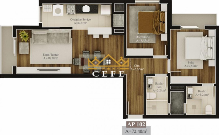 Imagem Imóvel com 2 Quartos à Venda, 72 m² em Prinstrop - Gramado Imagem Imóvel com 2 Quartos à Venda, 72 m² em Prinstrop - Gramado