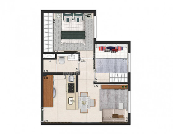 Imagem Apartamento com 2 Quartos à Venda, 35 m² em Cambuci - São Paulo Imagem Apartamento com 2 Quartos à Venda, 35 m² em Cambuci - São Paulo