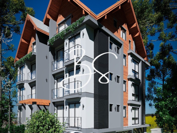 Imagem Apartamento com 1 Quarto à Venda, 47 m² em Moura - Gramado Imagem Apartamento com 1 Quarto à Venda, 47 m² em Moura - Gramado