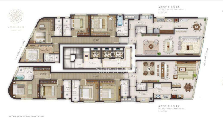 Imagem Apartamento com 4 Quartos à Venda, 186 m² em Meia Praia - Itapema