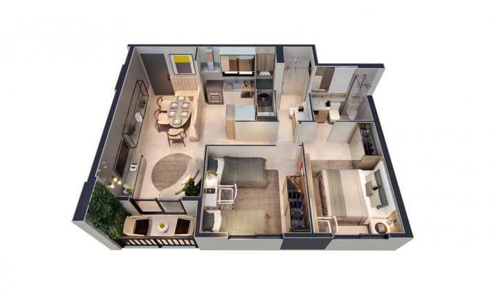 Imagem Apartamento com 3 Quartos à Venda, 61 m² em Joaquim Távora - Fortaleza Imagem Apartamento com 3 Quartos à Venda, 61 m² em Joaquim Távora - Fortaleza