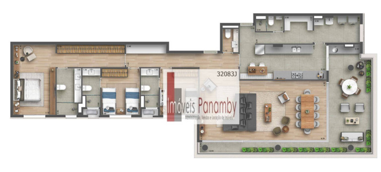Imagem Apartamento com 3 Quartos à Venda, 188 m² em Perdizes - São Paulo Imagem Apartamento com 3 Quartos à Venda, 188 m² em Perdizes - São Paulo