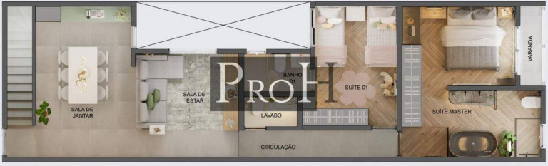 Imagem Cobertura com 3 Quartos à Venda, 115 m² em Vila Pires - Santo André Imagem Cobertura com 3 Quartos à Venda, 115 m² em Vila Pires - Santo André