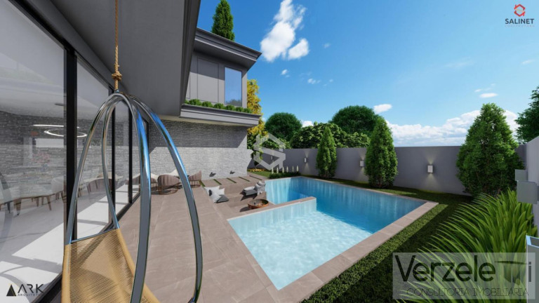 Imagem Casa com 4 Quartos à Venda, 371 m² em Jardim Dourado - Porto Belo