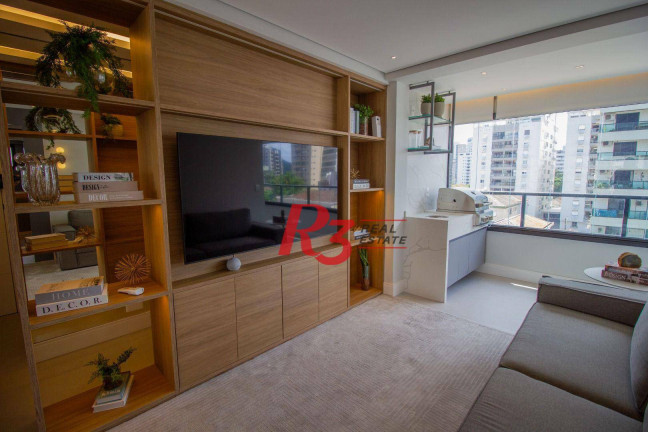 Imagem Apartamento com 3 Quartos à Venda, 116 m² em Ponta Da Praia - Santos