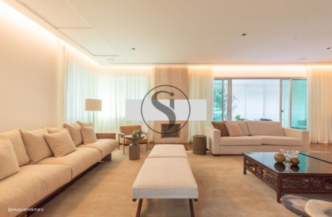 Imagem Apartamento com 4 Quartos para Alugar, 552 m² em Itaim Bibi - São Paulo