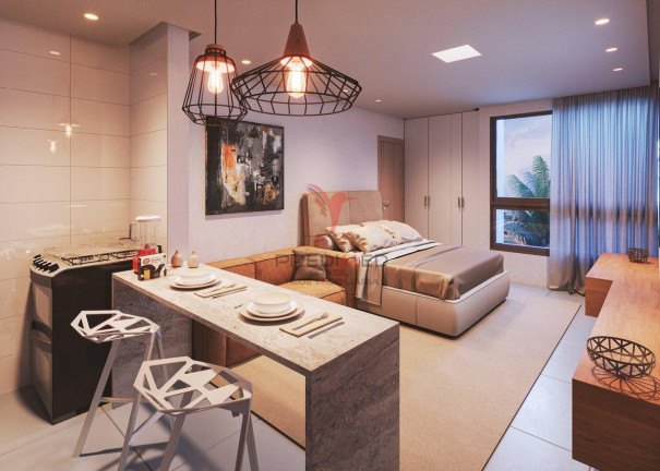 Imagem Imóvel com 1 Quarto à Venda, 25 m² em Ponta De Campina - Cabedelo Imagem Imóvel com 1 Quarto à Venda, 25 m² em Ponta De Campina - Cabedelo